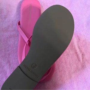 MELISSA ODABASH pink sandals